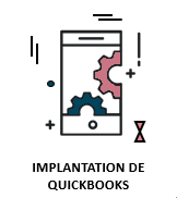 Implantation du plan comptable, du système de paie, des clients et des fournisseurs.