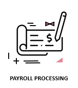 Payroll processing.