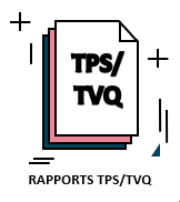 Rédaction de rapport de TPS/TVQ et paiement des sommes dues. 