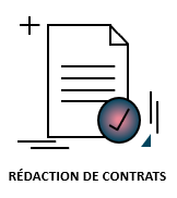 Rédaction et/ou révision de contrats.